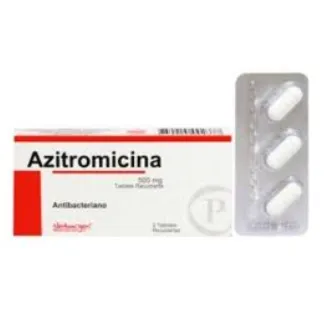 AZITROMICINA 500 MG CAJA X 3 TABLETAS - Ecofarma